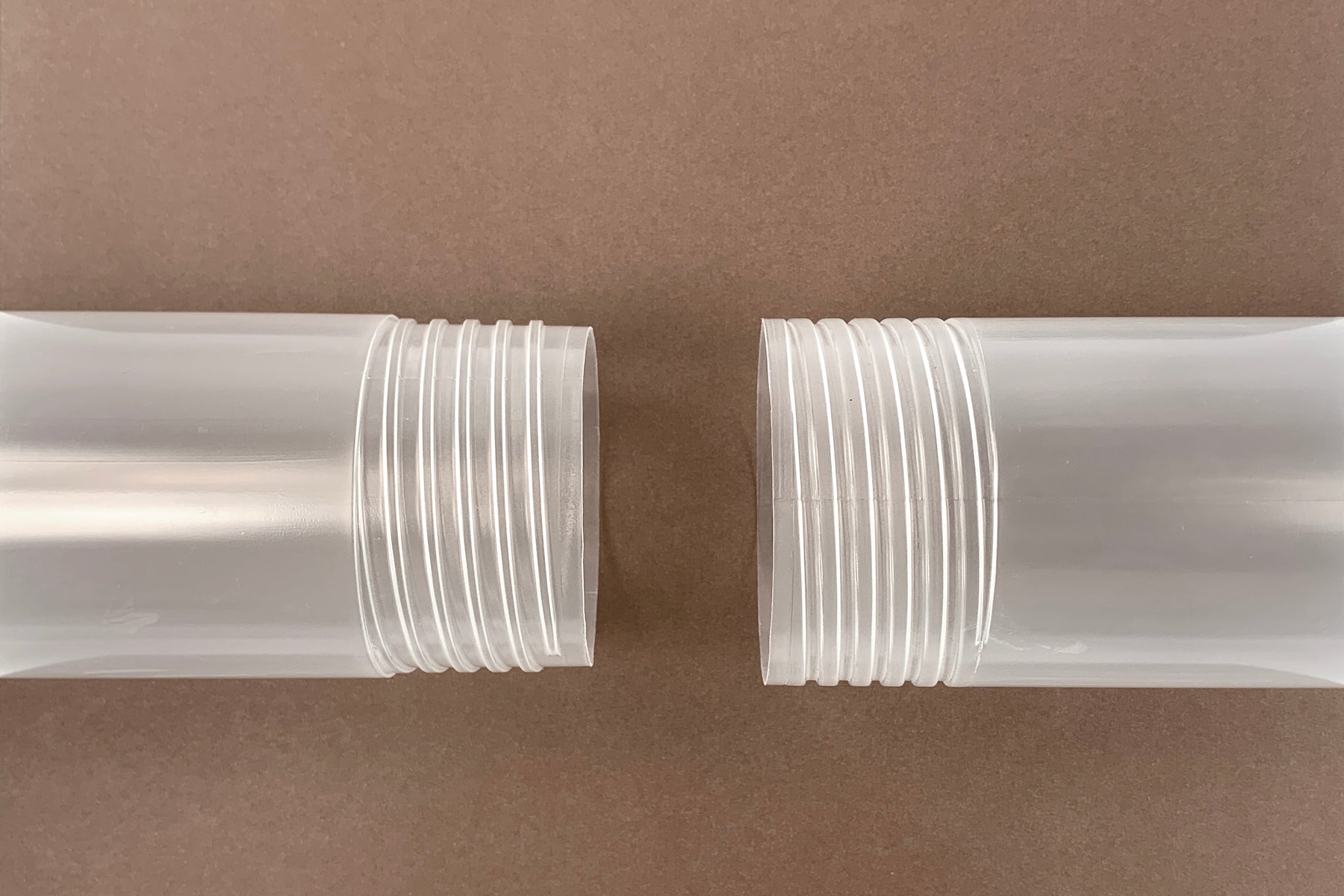 WestonBoxes clear plastic poster tubes