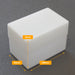 TOUGH 250 Business Card Box External Dimensions, WestonBoxes -70mm Deep Business Card Box- Tough, White / Semi-Opaque