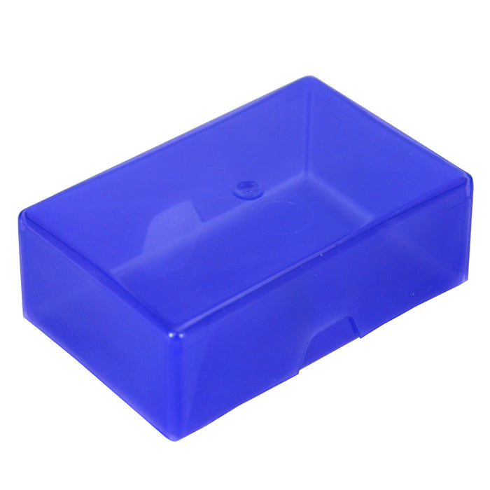 WestonBoxes 35mm deep business card box holds up to 125 business cards purple