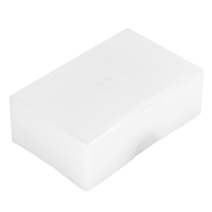 WestonBoxes TOUGH, strong, impact resistant 35mm deep Business Card Box holds up to 125 business cards
