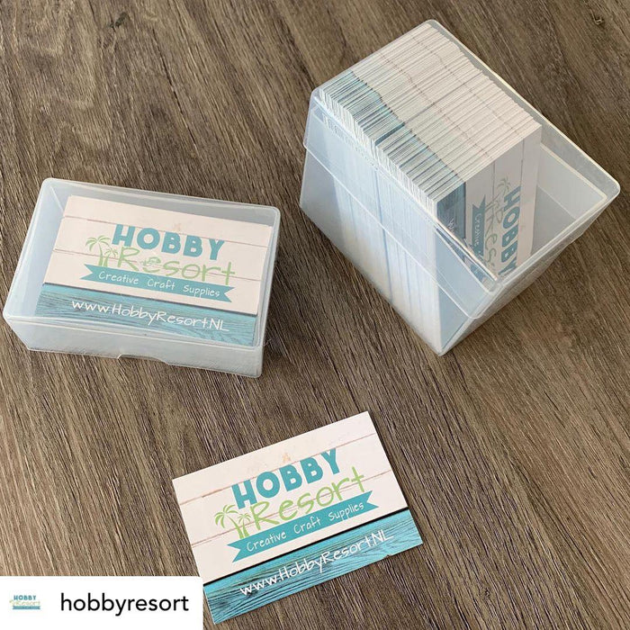 business cards by @hobbyresort packed in westonboxes business card boxes