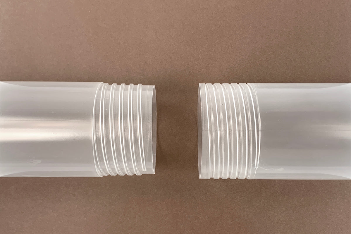 WestonBoxes Clear Plastic Poster Tubes