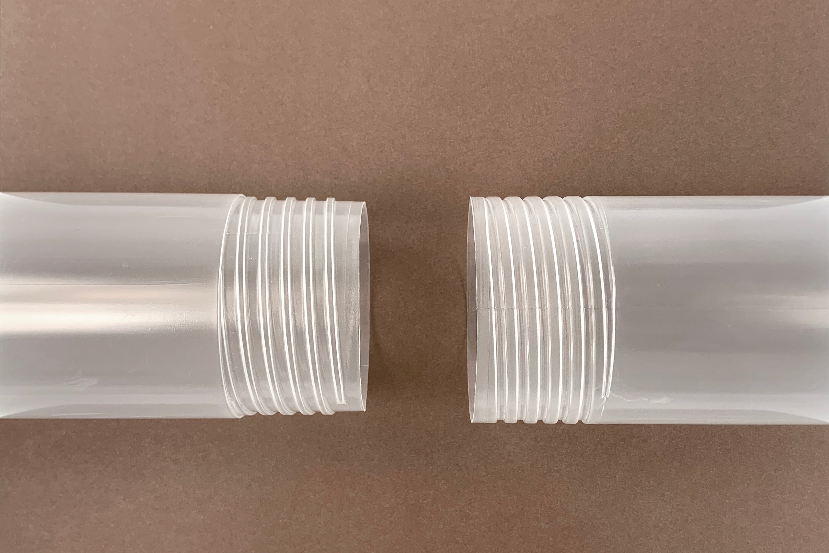 WestonBoxes Clear Plastic Poster Tubes