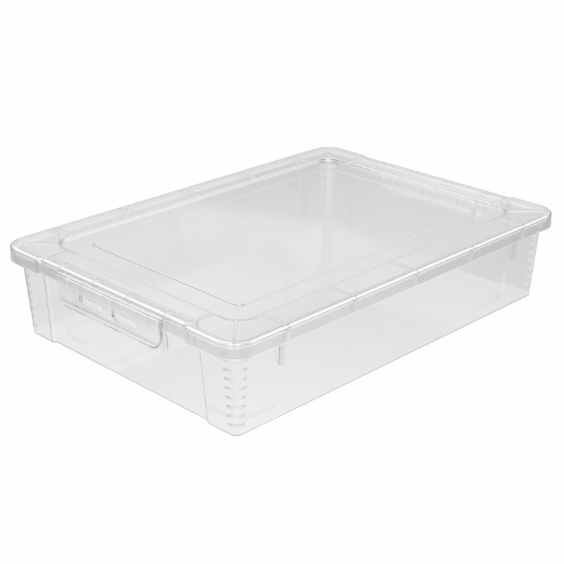Container Box A4 A4 Clip Lid Storage Box | Pack of 5 | Made in Britain — WestonBoxes