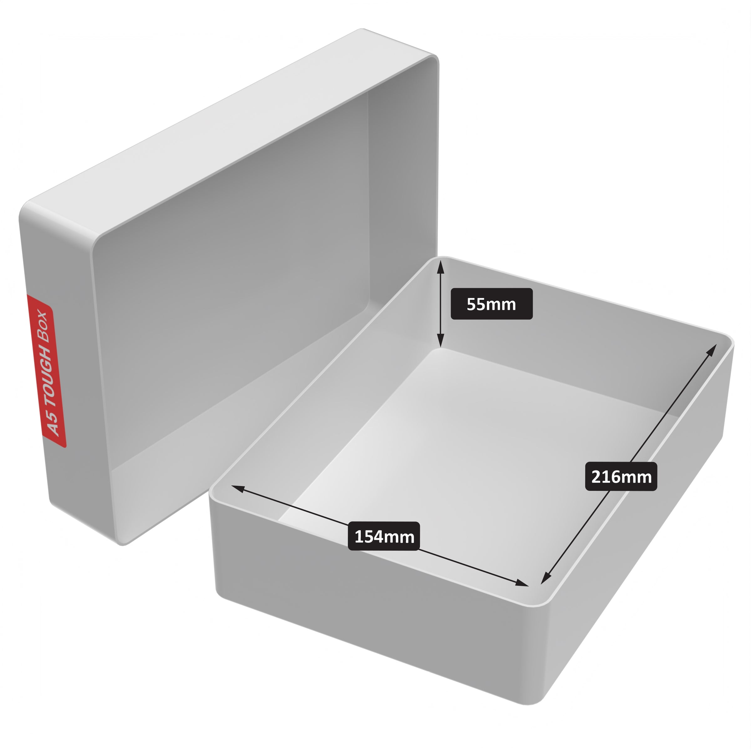 A5 TOUGH Storage Box | Heavy Duty Impact Resistant | Made in Britain ...