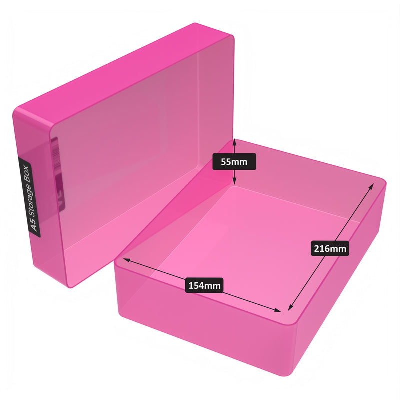 A5 Plastic Storage Box