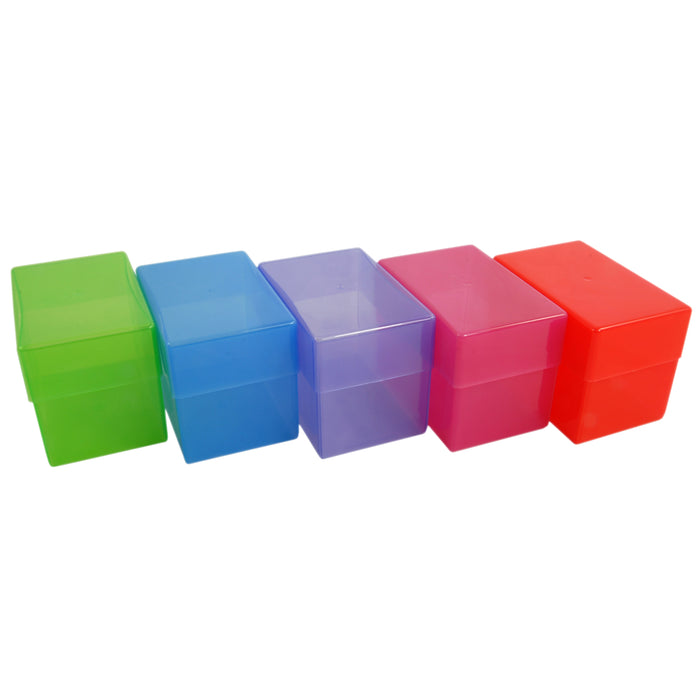 MixPack / Transparent, WestonBoxes 70mm Deep Business Card Box