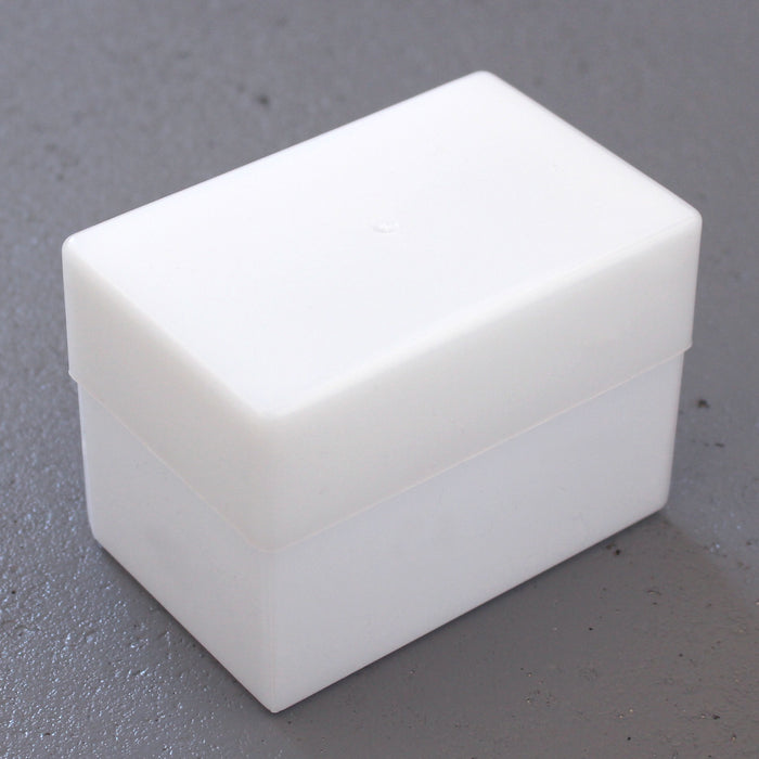 White / Semi-Opaque / TOUGH, WestonBoxes 70mm Business Card Boxes