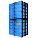 Blue / Transparent, WestonBoxes Craft Storage Box Stak Stack Unit For A4 Paper Storage Boxes