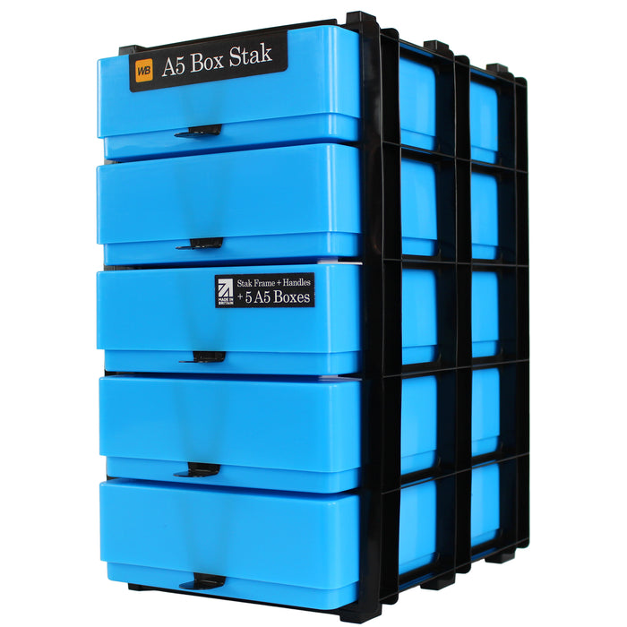 A5 Box Stak Craft Storage Unit, Neon
