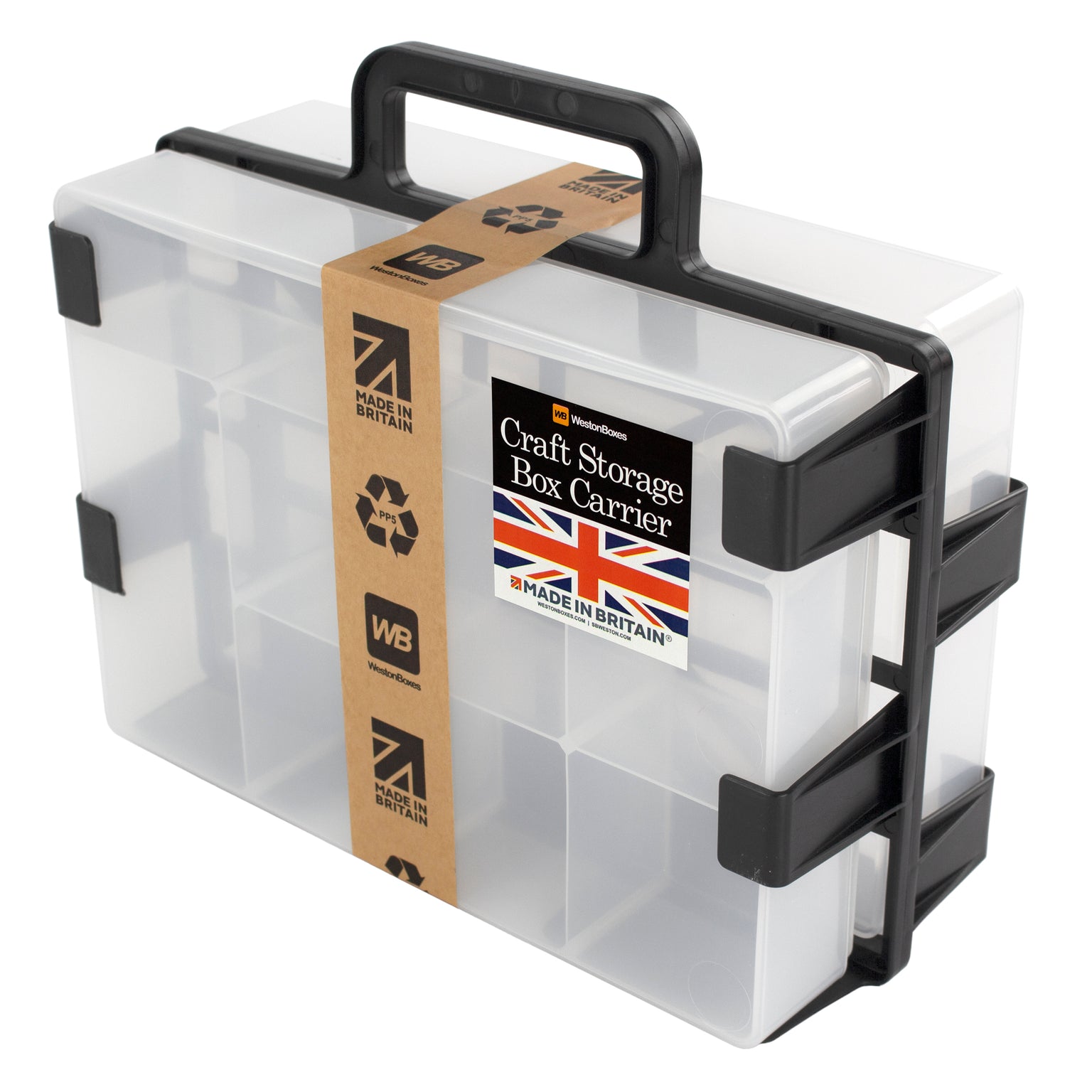 Craft Boxes Plastic Storage Boxes for Creatives, Artists & Crafters — WestonBoxes