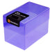 Purple Box that Stores 250 Business Cards