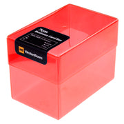Red Storage Box that holds 250 Business Cards