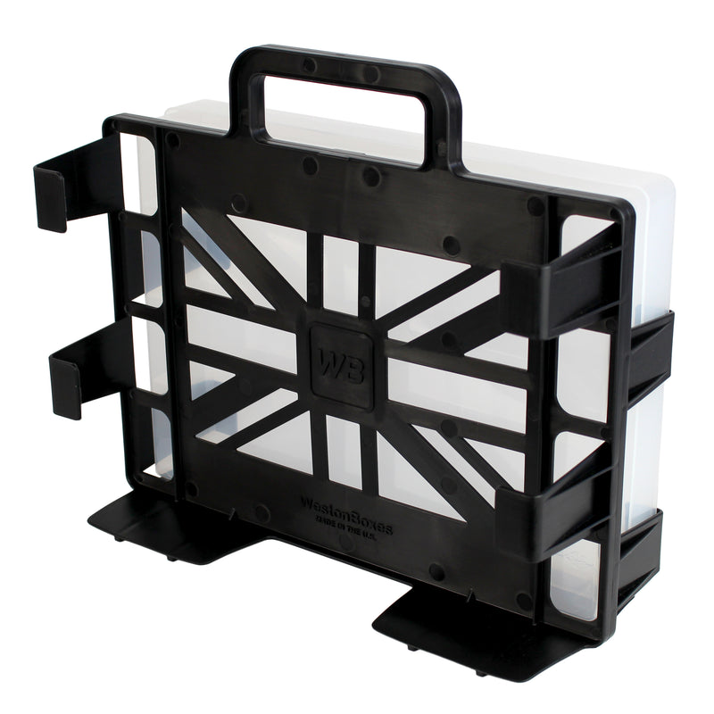 WestonBoxes Craft Pack – 18 Transparante Opbergdoosjes In Een A4-doos – Perfect Voor Kralen, Schroeven, Knopen, En Knutselspullen – Gerecycled En In Groot-Brittannië Gemaakt