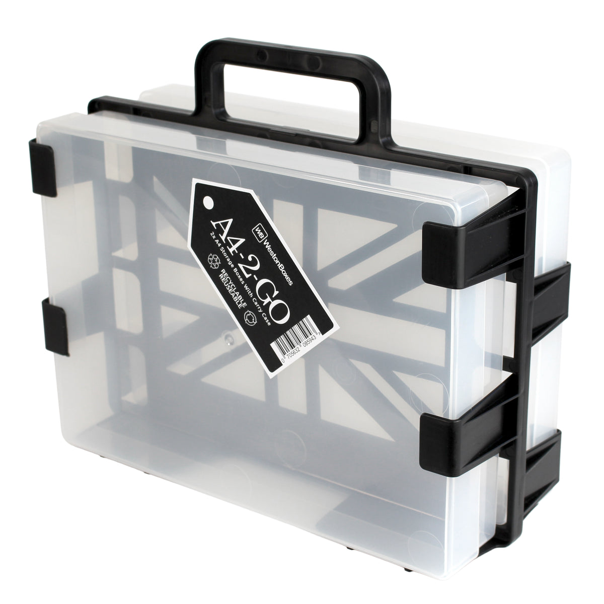 Container Box A4 A4 Craft Carrier | Storage Boxes with Carry Frame | Made in Britain ...