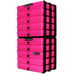 Neon Pink / Opaque, WestonBoxes Craft Storage Box Stak Stack Unit For A4 Paper Storage Boxes