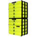 Neon Yellow / Opaque, WestonBoxes Craft Storage Box Stak Stack Unit For A4 Paper Storage Boxes