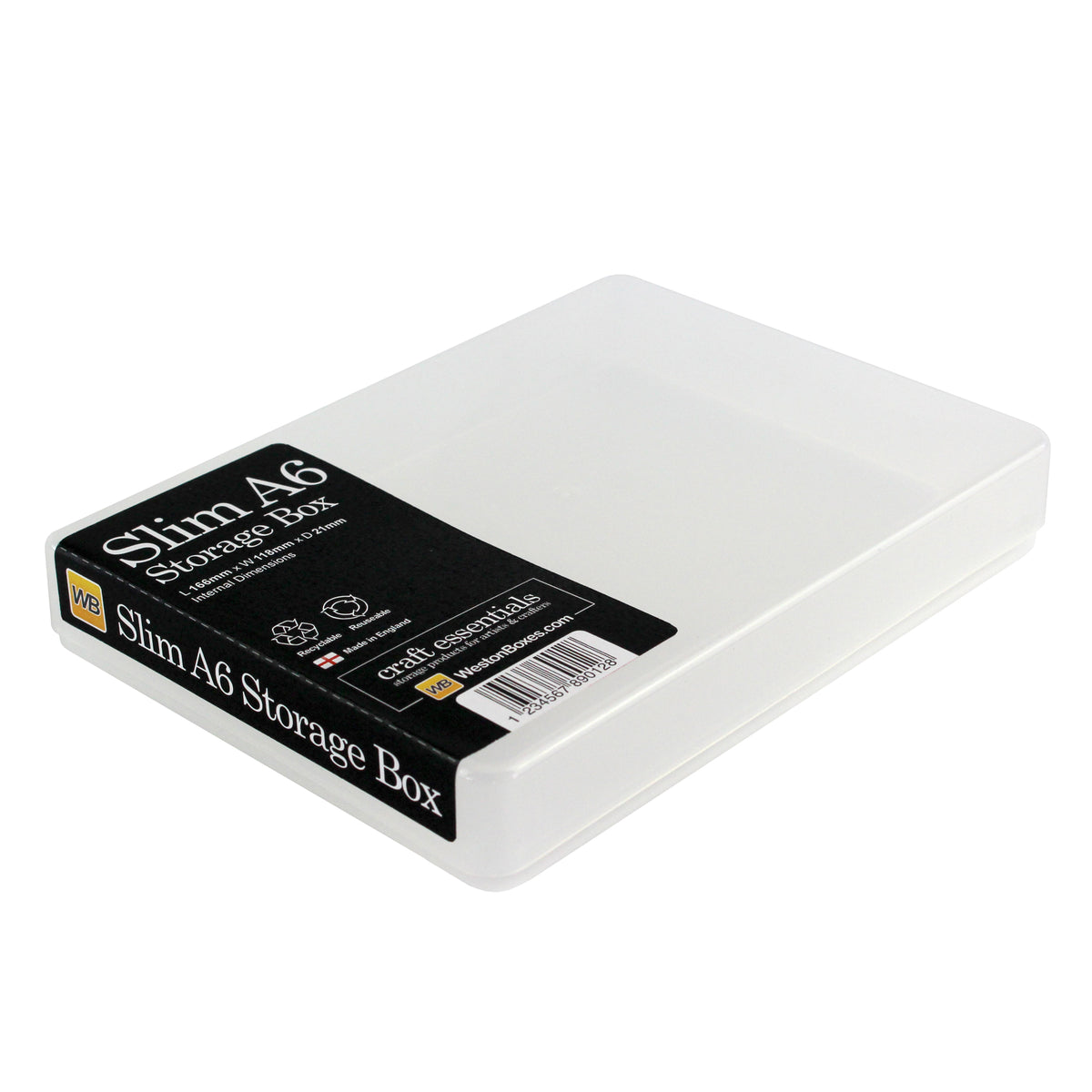 Slim A6 Storage Box (5-pack) — WestonBoxes