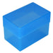 Blue / Transparent, Weston Boxes 70mm Deep Business Card Box