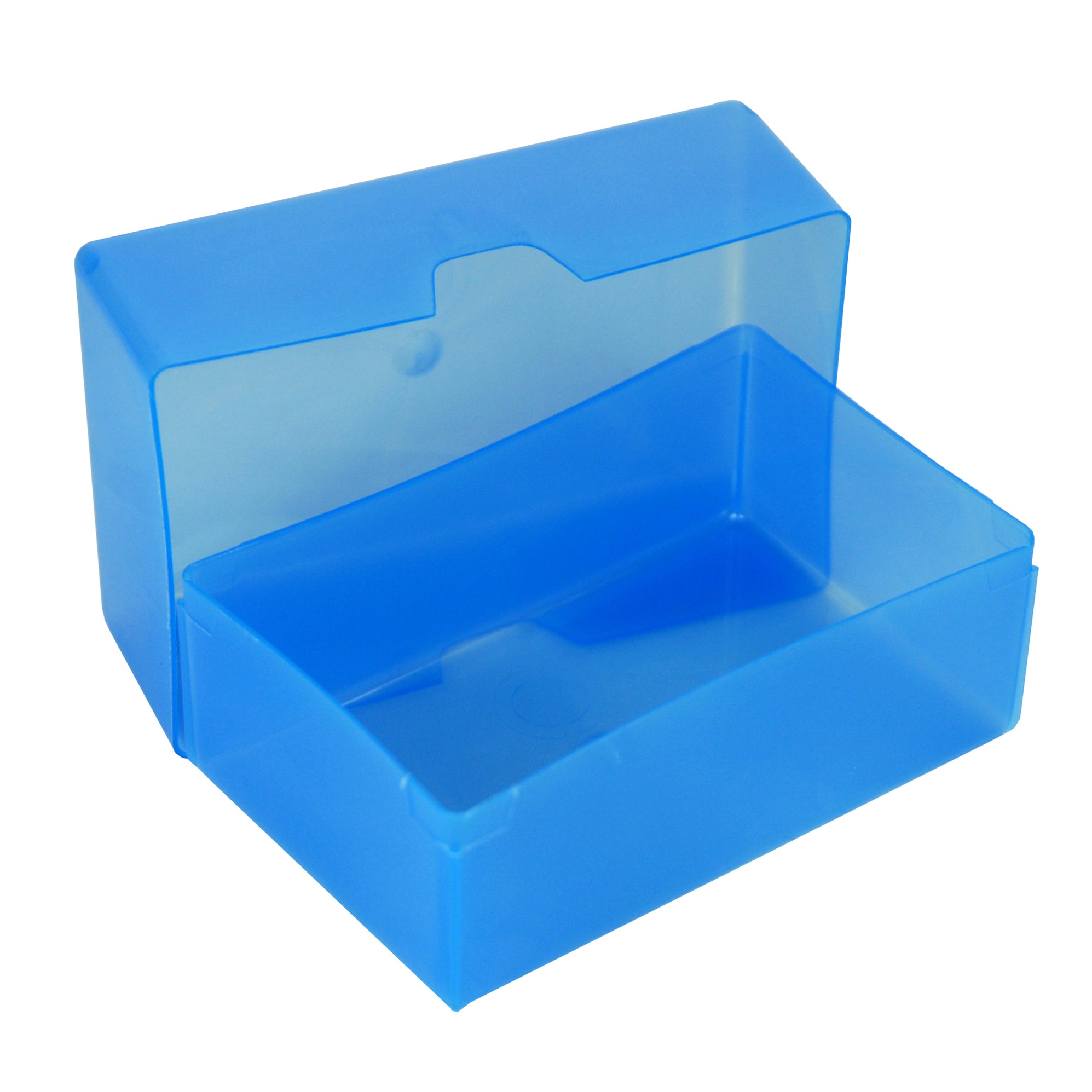Plastic Business Card Box For 125 Business Cards — WestonBoxes