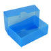 Blue / Transparent, Weston Boxes 35mm Deep Business Card Box