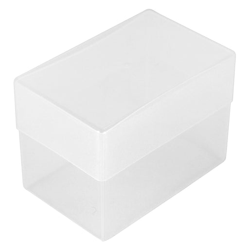 Clear / Transparent, WestonBoxes 70mm Deep Business Card Box