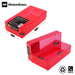 Red/Transparent, WestonBoxes Pen and Pencil Box internal and external Dimensions