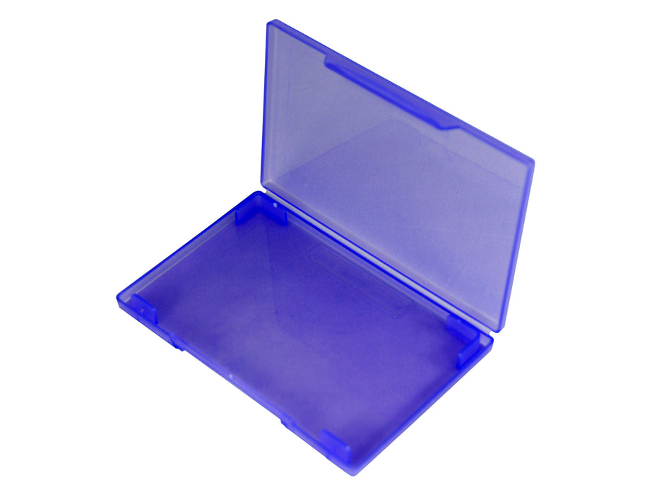 westonboxes purple plastic business card wallet