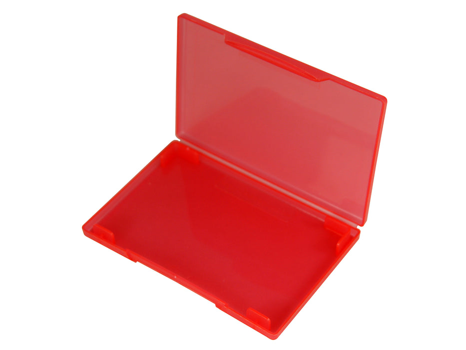 westonboxes red plastic business card wallet