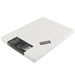 WestonBoxes slim A4 paper presentation storage box impact resistant tough opaque white 