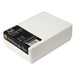 westonboxes a6 paper storage boxes white, White / Opaque