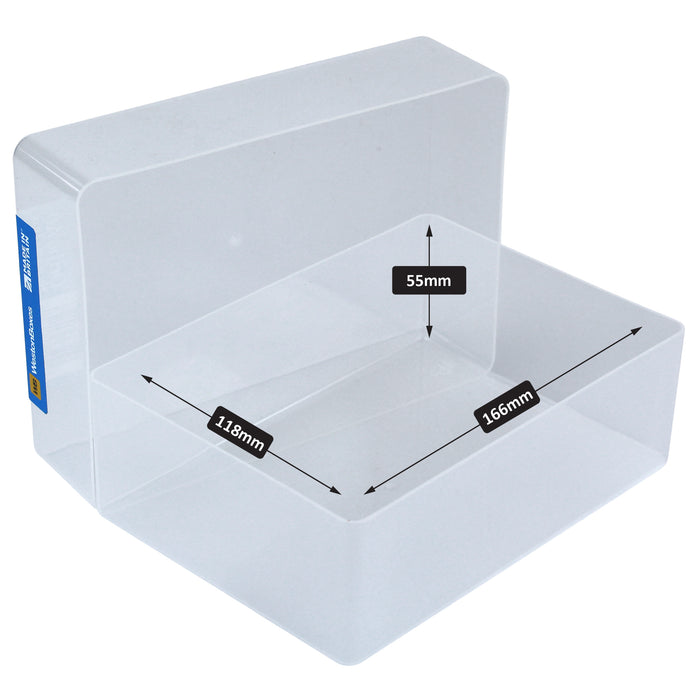 westonboxes ortho orthodontic dental cast medical box transparent plastic storage box