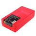 Westonboxes Plastic Pen & Pencil Storage Box Red